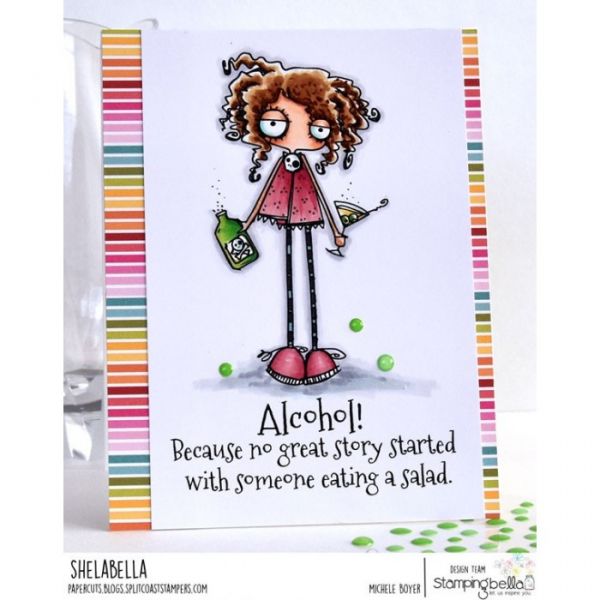 Stamping Bella - Oddball with a Martini