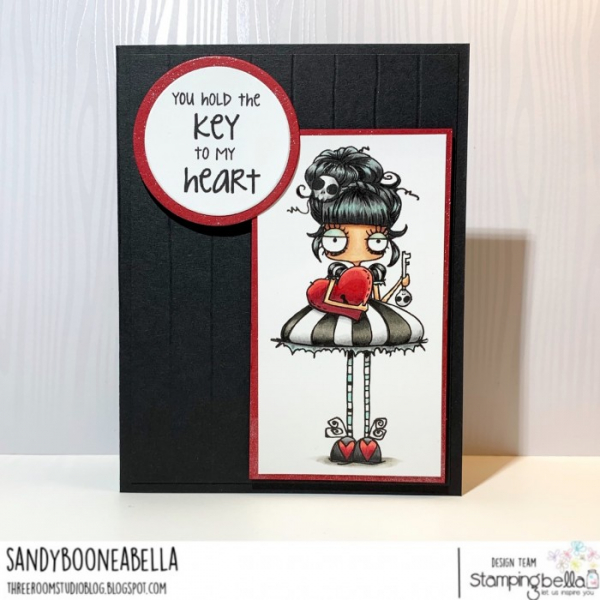 Stamping Bella - Oddball with a lock and key
