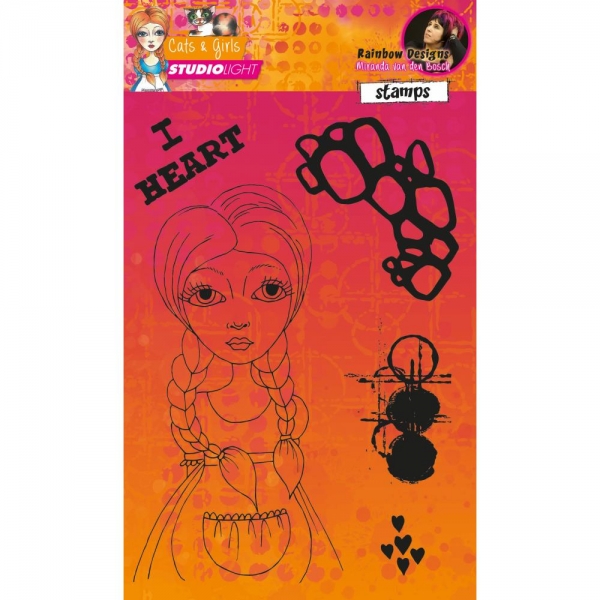 Studio Light Clearstamps - I Heart - A5