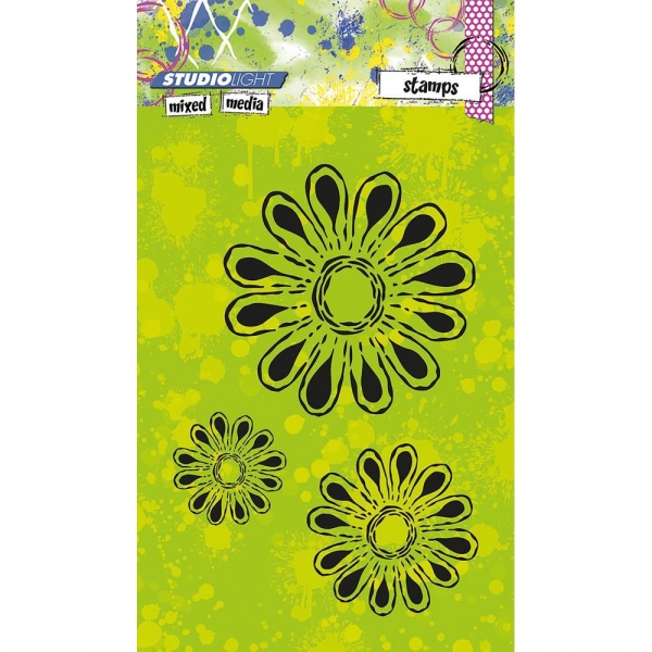 Studio Light Clearstamps - Flowers #3 - A6