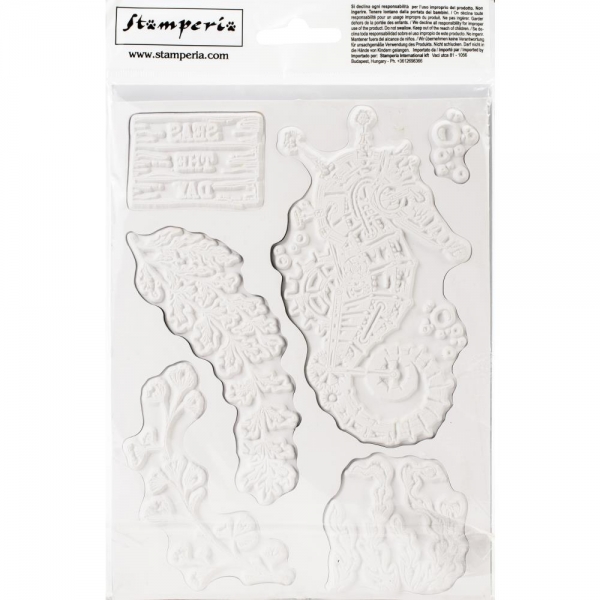 Stamperia Mixed Media Stamp - Seahorse