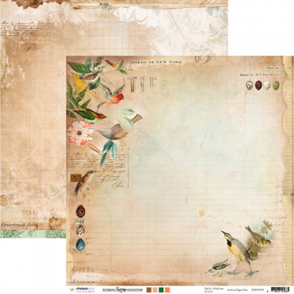 Studio Light Ultimate Scrap Collection - # 03 12" x 12" 