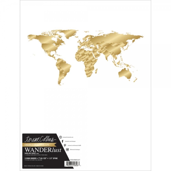 Teresa Collins Album 7" x 9,125" - WANDERlust