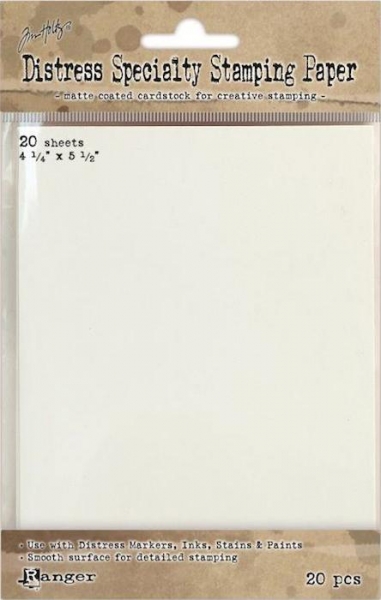Tim Holtz Specialty Stamping Paper 4 1/2" x 5 1/2"