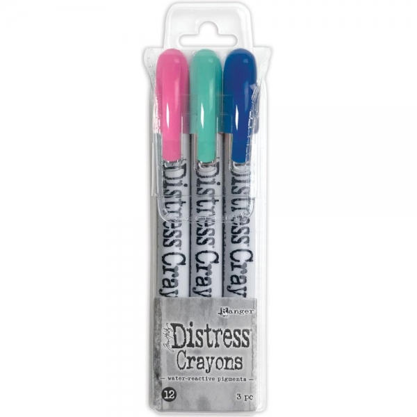 Tim Holtz Distress Crayons Kit - #12