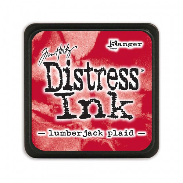 Mini Distress Ink Pad - Lumberjack Plaid