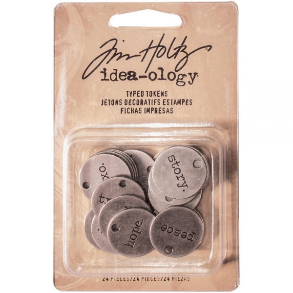 Tim Holtz - Typed Token