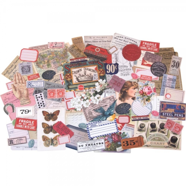 Tim Holtz Ephemera Pack - Keepsakes