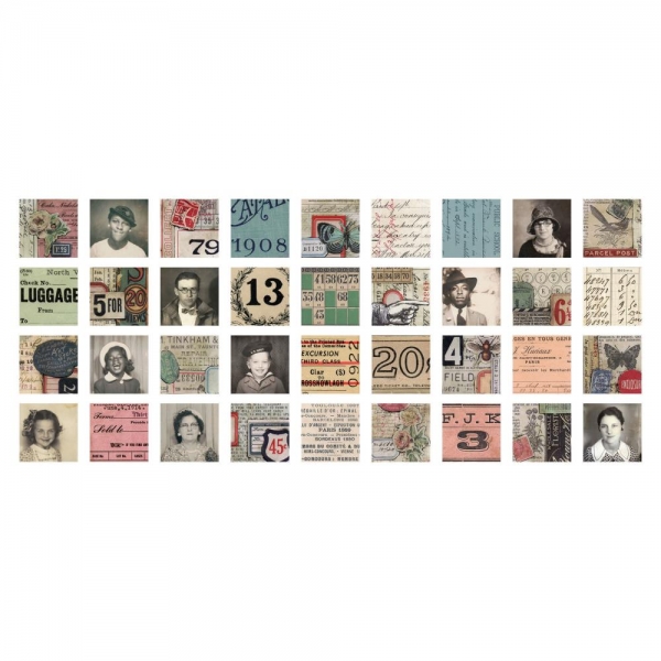 Tim Holtz Collage Tiles