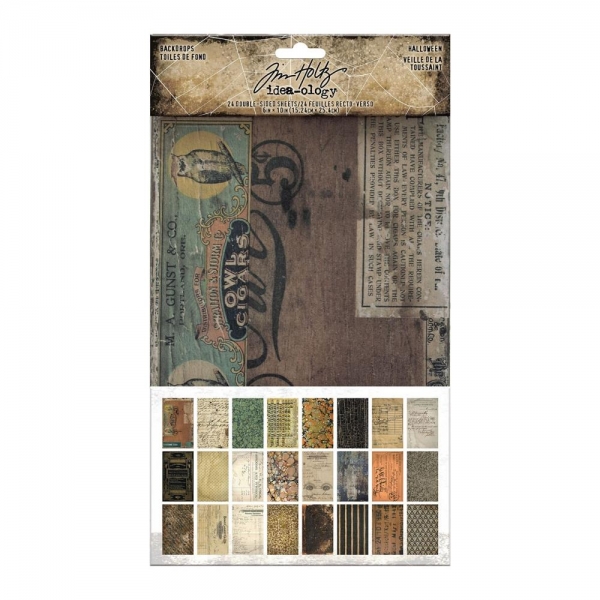 Tim Holtz Backdrops - Halloween