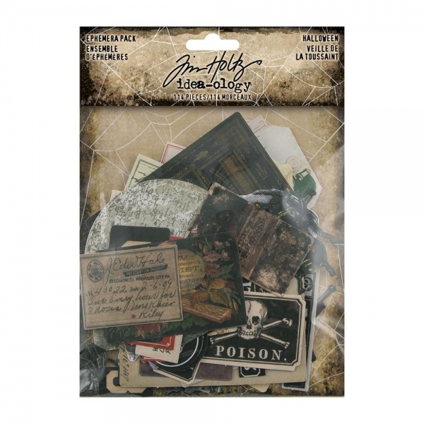 Tim Holtz Ephemera Pack - Halloween 