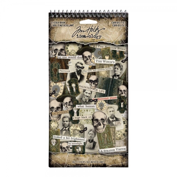 Tim Holtz Sticker Book - Curiosities