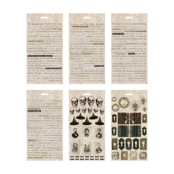 Tim Holtz Sticker Book - Curiosities