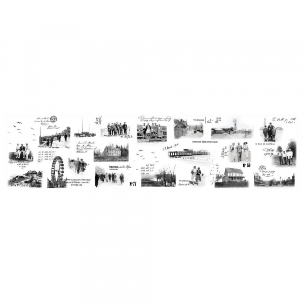 Tim Holtz Collage Paper - Photographic