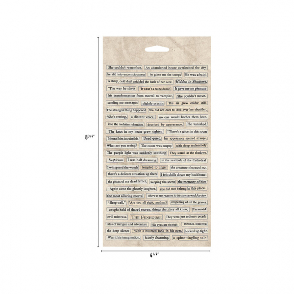 Tim Holtz Sticker Book - HALLOWEEN 2024