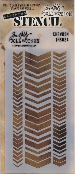 Tim Holtz Layering Stencil - Chevron