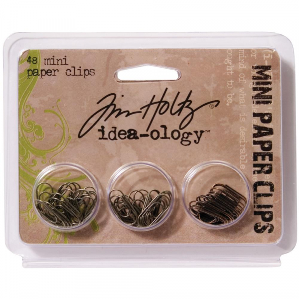 Tim Holtz - 48 Mini Paper Clips