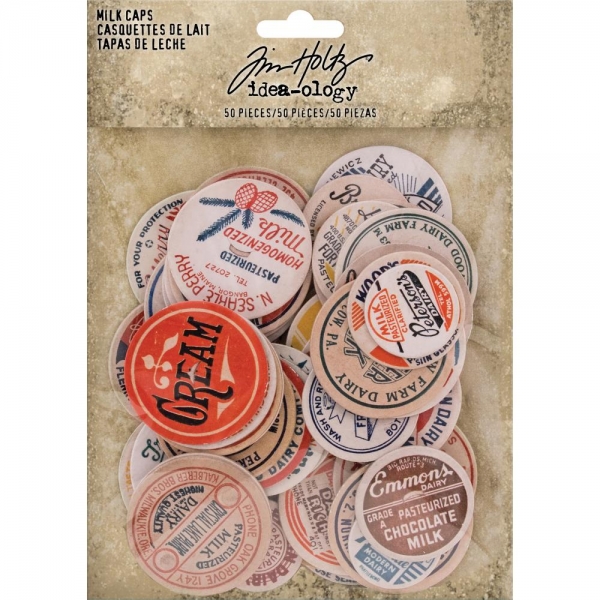 Tim Holtz - Milk Caps Papier