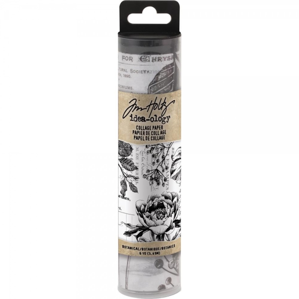 Tim Holtz Collage Paper - Botanical