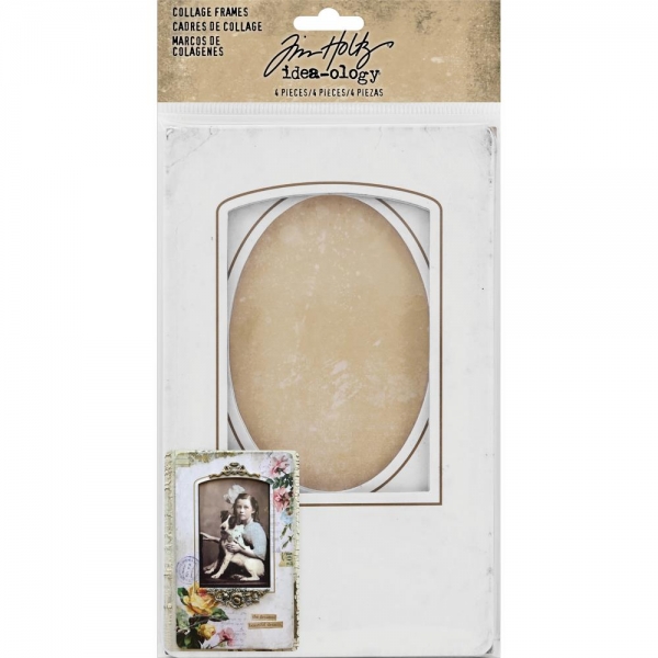 Tim Holtz Collage Frames 4 St.