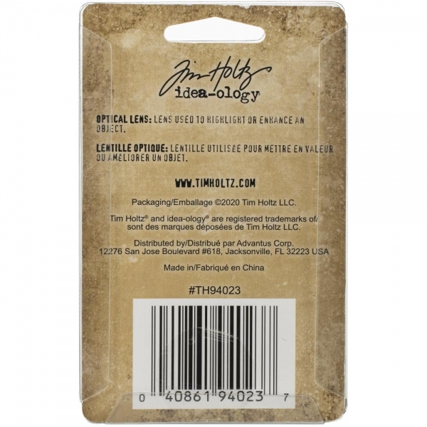 Tim Holtz - Optical Lens 2 Stk.