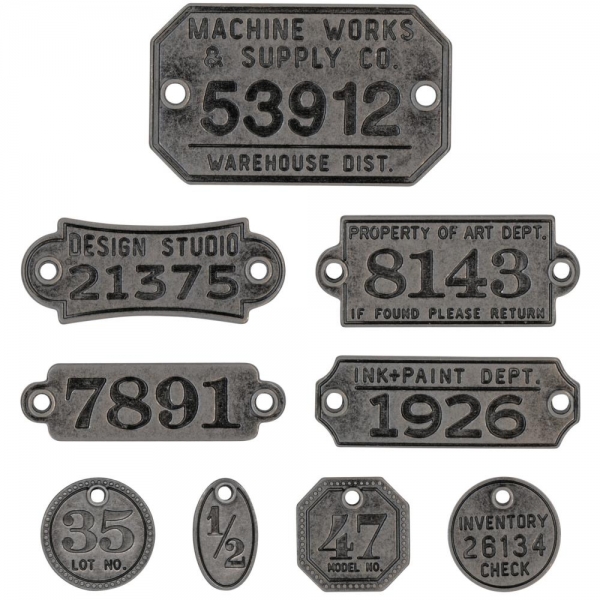 Tim Holtz - Factory Tags 