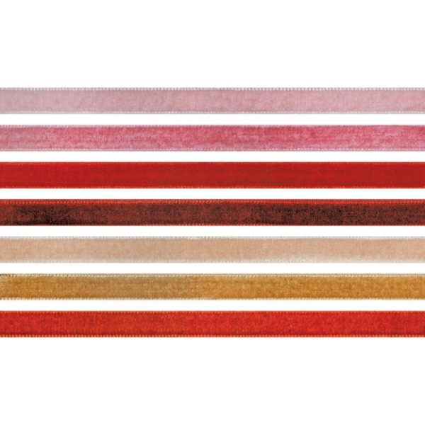 Tim Holtz Velvet Trims - Warm
