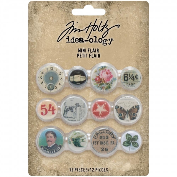Tim Holtz Mini Flair (Buttons)