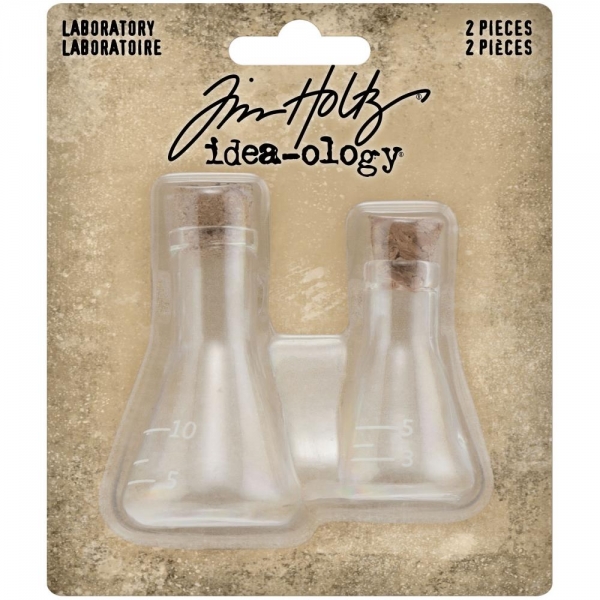Tim Holtz - Laboratory / Glasfläschchen