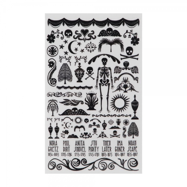 Tim Holtz Remnant Rubs - Halloween