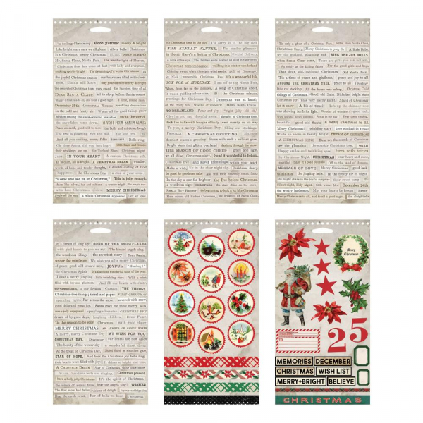 Tim Holtz Sticker Book - Christmas