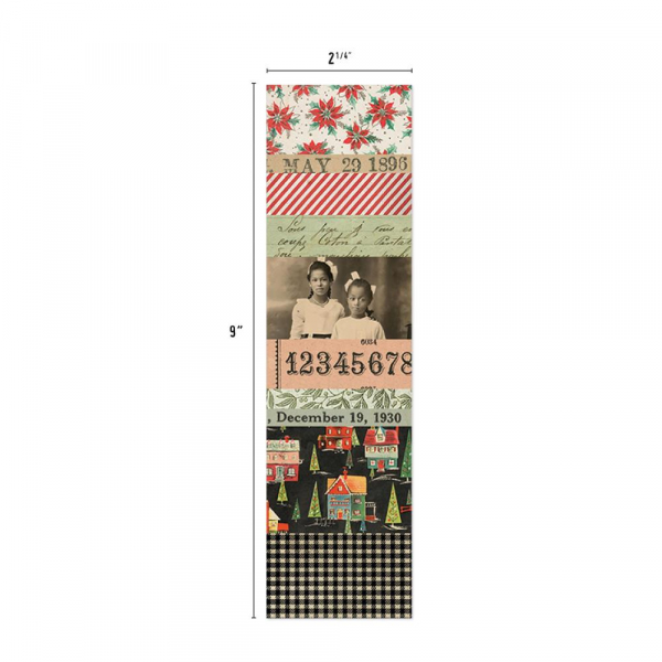 Tim Holtz - Large Collage Strips - Christmas 2024