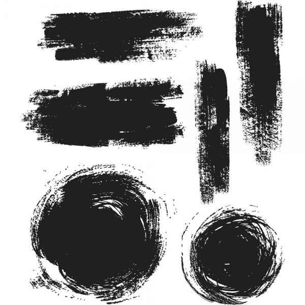 Tim Holtz Stempelset - Brushstrokes