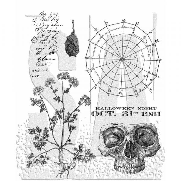 Tim Holtz Stempelset - The Obscure