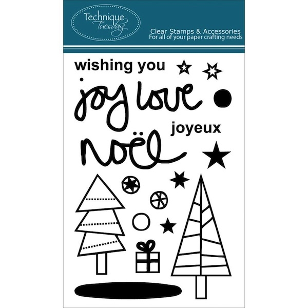 Technique Tuesday Clearstamps - Trendy Trees