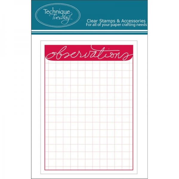 Technique Tuesday Story Cards - Observations - Rot