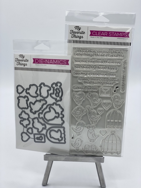 MFT Die-Namics Stanz & Stempel Set - Tweethearts