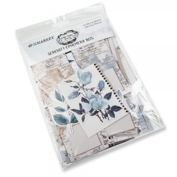 49 and Market - Serenity Ephemera Bits - Vintage Artistry Serenity