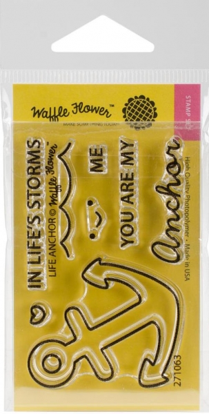Waffle Flower Clearstamps - Life Anchor