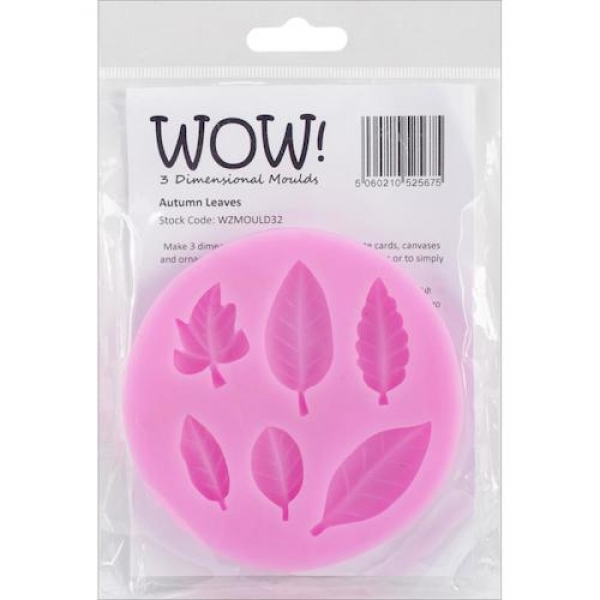 % WOW! 3D Moulds - Autum Leaves %