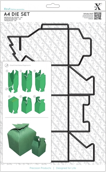 Xcut A4 Die Set - Christmas Tree Box