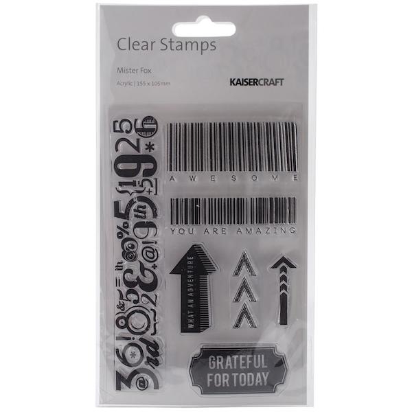 Kaisercraft Clear Stamps - Mister Fox
