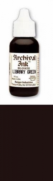 Archival Ink - Jet Black Stempelkissen Nachfüller