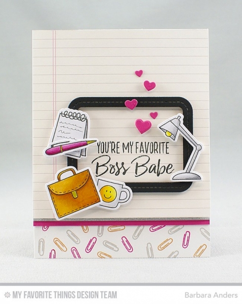 Die-namic - Single Stitch Line Rounded Rectangle Frames