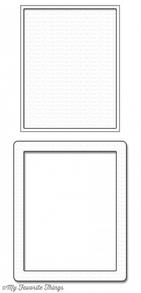 Die-namics - Rectangle Shaker Window & Frame