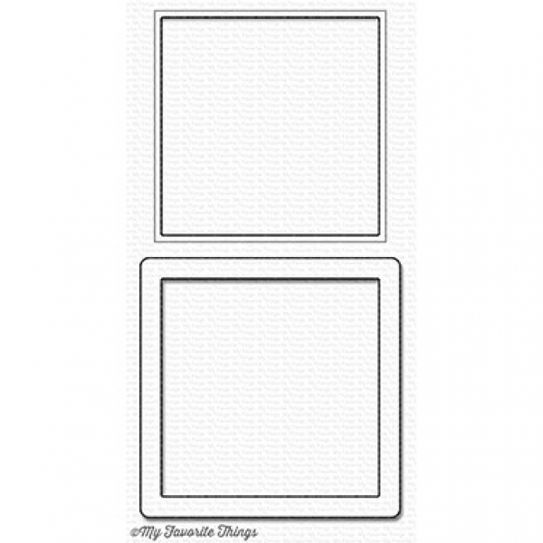 Die-namics - Square Shaker Window & Frame