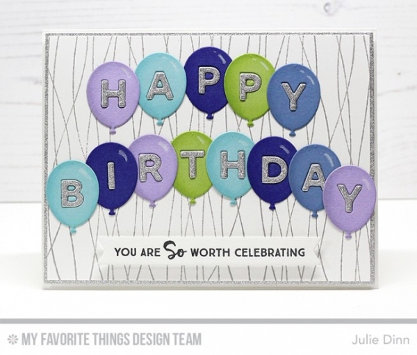 Die-namics - Balloon Alphabet