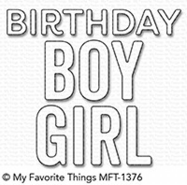 Die-namics - Birthday Boy & Girl