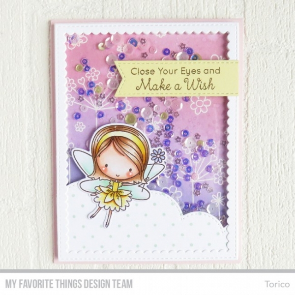 MFT Die-Namics Stanz & Stempel Set - Fairy Happy