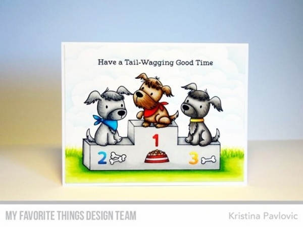 MFT Die-Namics Stanz & Stempel Set - Puppy Pals